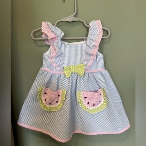 BLUEBERI BOULEVARD watermelon dress